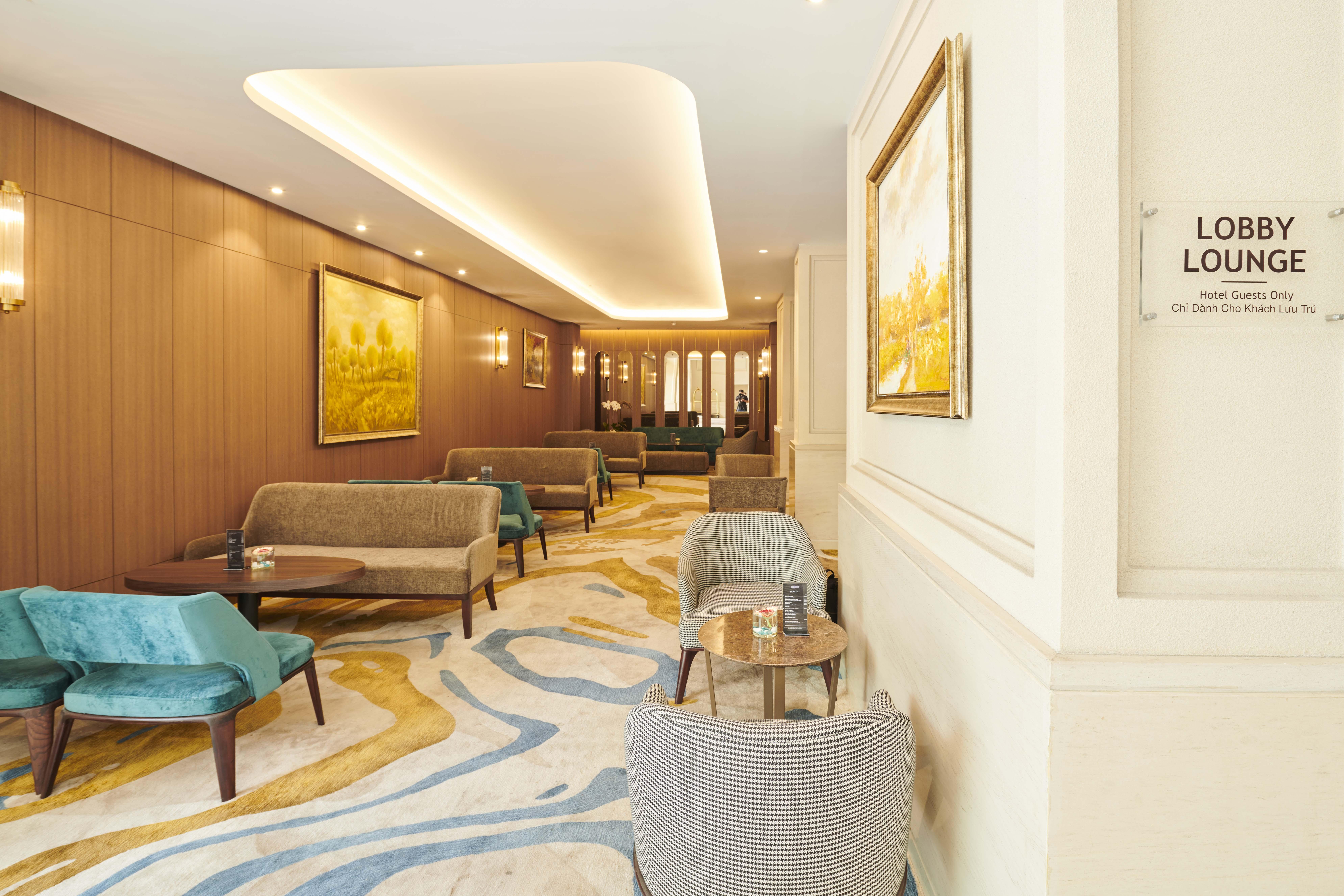 Eastin Grand Hotel Saigon Cidade de Ho Chi Minh Exterior foto The lobby lounge at the hotel